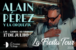 O Maestro da Timba Cubana, Alain Pérez, traz a explosão de ¡Bingo! ao LAV  - Em Lisboa a 17 de Julho
