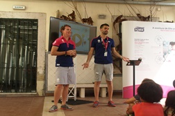 Crianças da Casa Pia aprendem a lavar as mãos com a Team SCA
