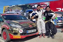 Hugo Mesquita na Taça de Ralis FPAK Terra