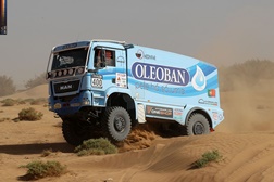 Vitória categórica da MAN no Rali de Marrocos
