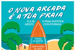 Nova Arcada cria “Praia divertida”  para refrescar os pequenos bracarenses