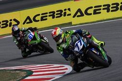 SSP, 2022, Catalunha - 11ª vitória de Aegerter da Corrida 1  -  Baldassarri luta por 2º