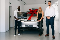 XPENG atinge as 500 entregas em Portugal em menos de um ano - A viatura entregue foi um XPENG G6, o modelo mais vendido da marca no país