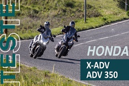 Teste Honda ADV 350 vs Honda X-ADV