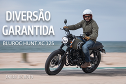 Teste Bluroc Hunt XC 125 - Diversão garantida