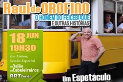 Salão de cabeleireiro torna-se palco de Teatro