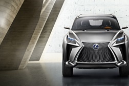 Estreia mundial do concept Lexus LF-NX no Salão de Frankfurt 2013