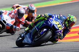 MotoGP Aragão- "Estou orgulhoso com este quinto lugar" - Rossi à chegada