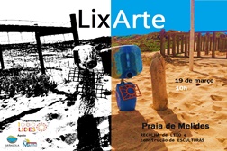 “LixArte 2016” Transformar Lixo em Arte na Praia de Melides