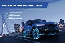 Tecnologia de gémeo digital universal da Michelin  - Converter o pneu numa fonte de inteligência ao serviço da segurança rodoviária