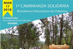 Caminhada solidária para ajudar Bombeiros Voluntários de Odemira