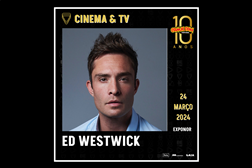 Ed Westwick vem à Comic Con Portugal 2024 - No dia 24 de Março