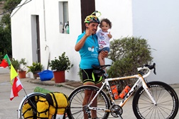 Pedalar Solidário com 1ª missão cumprida