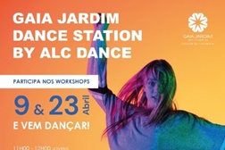 Gaia Jardim Dance Station by ALC Dance - Workshops de dança gratuitos