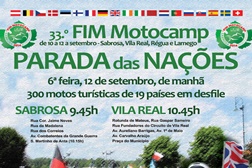 Sabrosa recebe 33º FIM Motocamp  - Centenas de motociclistas «invadem» Norte de Portugal