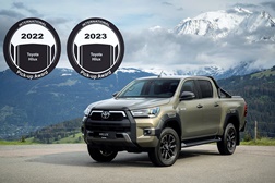 Toyota Hilux ganha prémio internacional de pick-up (IPUA) - Luta renhida com Isuzu D-Max e o Jeep Gladiator