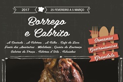 Borrego e Cabrito para saborear nas Semanas Gastronómicas de Grândola