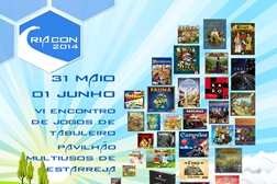 RiaCON 2014 – VI Encontro de Jogos de Tabuleiro