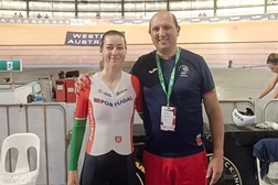 Daniela Campos foi 9.ª em eliminação no primeiro dia da Taça do Mundo de Pista em Perth