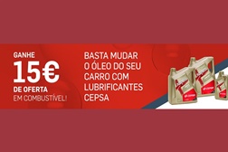 Oficinas Órbita da Cepsa oferecem combustível na muda de óleo - Campanha entre 7 de julho a 15 de agosto