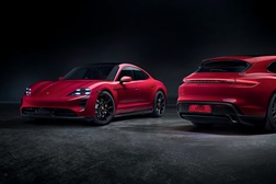 Novo GTS: o primeiro Taycan com uma autonomia de mais de 500 km - Novo motor elétrico, carroçaria e novo teto panorâmico 