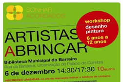  Artistas a Brincar - Workshop "É Natal! É Natal!" no Barreiro