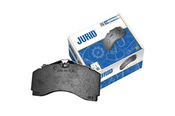 Civiparts já tem na sua gama ­as pastilhas de travão JURID - Inovador sistema de retenção de pastilhas ProTec S®  