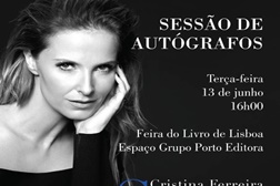 Cristina Ferreira apresenta "Sentir" na Feira do Livro de Lisboa