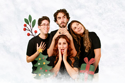 Estreia "[Inserir Título]: Natal" Espetáculo de Improviso onde o público comanda - Teatro Bocage 7/8 e 21/22 de Dezembro