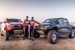 Gazoo Racing com a Toyota GR DKR HILUX T1+ e 4 Hilux no Dakar 2022 - Dakar arranca a 2 de Janeiro
