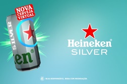 Heineken lança a primeira cerveja virtual produzida no metaverso, a Heineken Silver