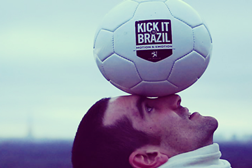 PEUGEOT lança #KickItToBrazil - A incrível jornada de uma bola de futebol através  de 5 continentes: para seguir no Facebook e Instagram