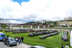 Pilotos e máquinas do Campeonato Nacional de Todo-o-Terreno em exposição no Parque das Nações