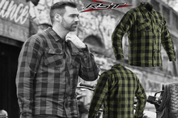 Camisa RST Lumberjack Kevlar Verde na AdvSpirit