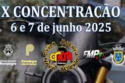 X Concentração do Clube Motard Novo Milénio, Portalegre, 6 e 7 de junho