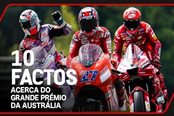 MotoGP, 2022, Austrália - Martin e Bagnaia nas pegadas de Stoner  - Tudo em jogo na Ilha