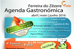 9º Festival Gastronómico de Lagostim do Rio - Ferreira do Zêzere