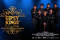 Em Maio Gipsy Kings by Diego Baliardo - Espetáculos no Coliseu dos Recreios e Casino do Estoril