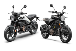 Novas Husqvarnas Vitpilen e Svartpilen 2024