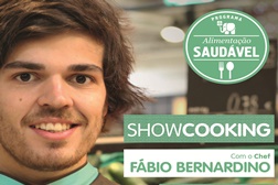 Show Cooking com receitas saudáveis no Jumbo de Almada