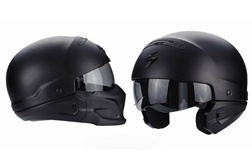 Capacete Scorpion Exo Combat - um capacete com 3 estilos
