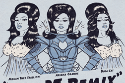 Ariana Grande revela remix de “34+35” com Doja Cat & Megan Thee Stallion