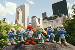 Smurfs pintam de azul o arranque do novo ano no Canal Hollywood