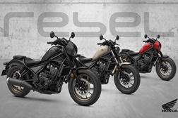 Honda Lança novas cores para as suas Custom & Touring em 2027