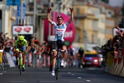 Belga Tim Wellens da Lotto Soudall campeão da Volta à Polónia 2016. / ©Bryn Lennon/Getty Images