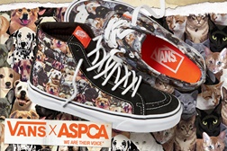Vans alia-se a associação protetora de animais para lançar uma coleção socialmente responsável