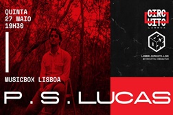 P.S. Lucas apresenta "In Between" no Musicbox 