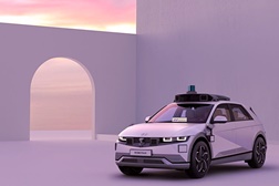 Robotaxi revelado pela Hyundai e Motional - Baseado no Ioniq 5