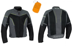 Blusão Bering Cancun - um novo blusão têxtil para homem com certificação CE