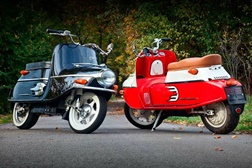 Cezeta 506 - a scooter que veio do frio